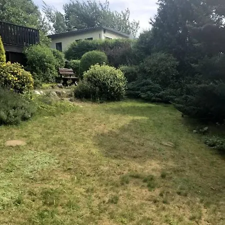 Uroczy Domek Skibowka Na Kaszubach Feriehus *