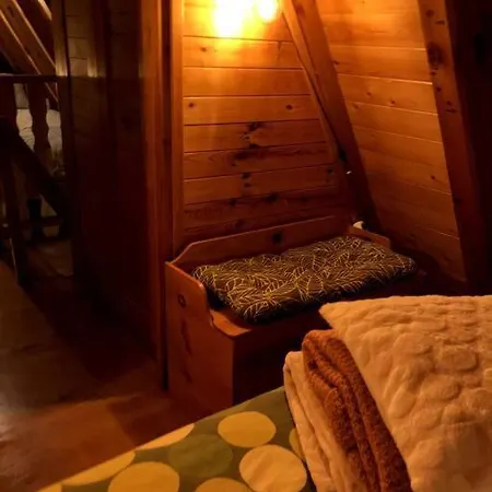Uroczy Domek Skibowka Na Kaszubach 펜션 Kistowo