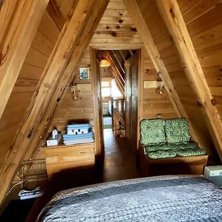 Uroczy Domek Skibowka Na Kaszubach Feriehus Kistowo
